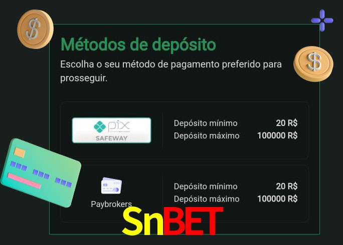 O cassino Snbet oferece uma grande variedade de métodos de pagamento