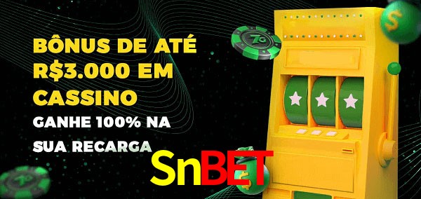 Snbet melhor bônus de depósito